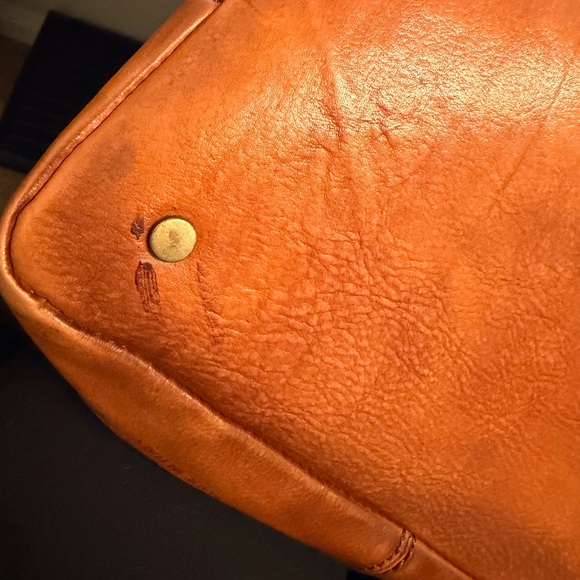 Luxurious Pratesi Firenze Italian Leather Collodi Small Tote Made in Italy - Picture 9 of 11